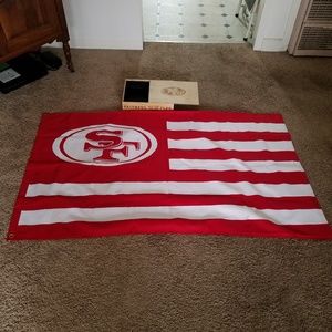 San Francisco 49ers flag collectible